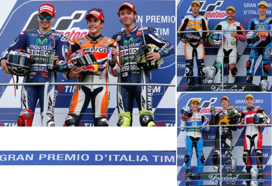 Gran Premio de Italia Motociclismo: victorias magistrales de Marc Marquez y Tito Rabat