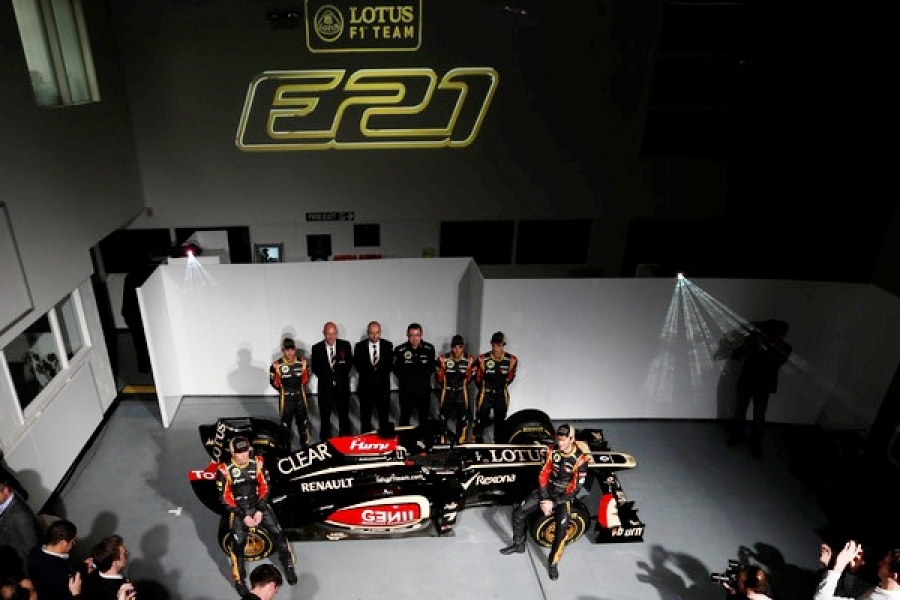 Lotus presentó el nuevo monoplaza E21 en su fábrica de Enstone