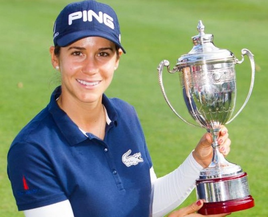 Azahara Muñoz gana el Lacoste Ladies Open Golf en Francia