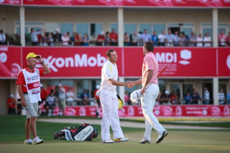 Chris Wood le gana a Sergio Garcia la final del Masters de Golf de Qatar