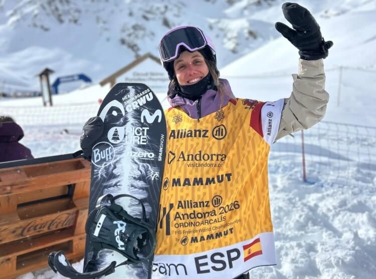 INúria Castán, bronce en los Mundiales de Freeride en Andorra