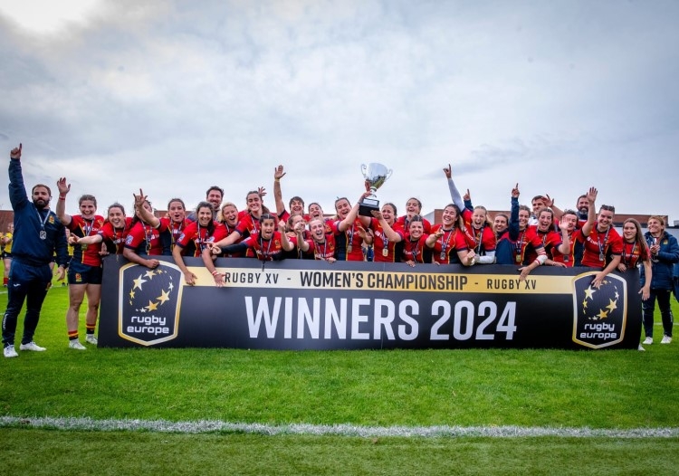 IEspaña conquista el Women's Rugby Europe Championship 2024