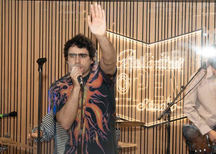 ICarolina Durante en el ensayo abierto al público de Ballantine’s Open Studio