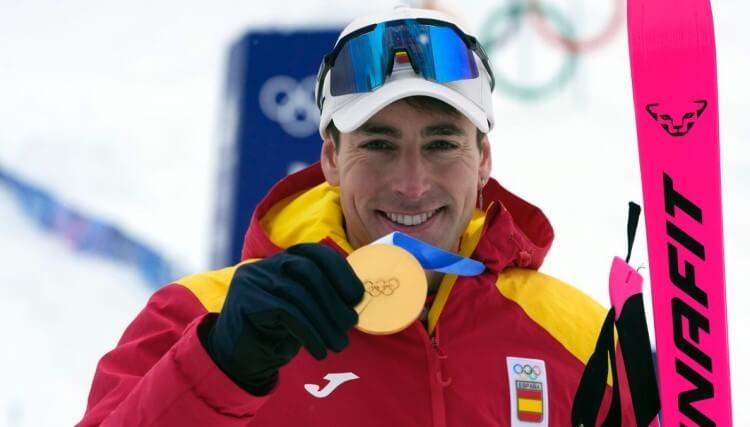 IOriol Cardona, campeón olímpico de esquí de montaña